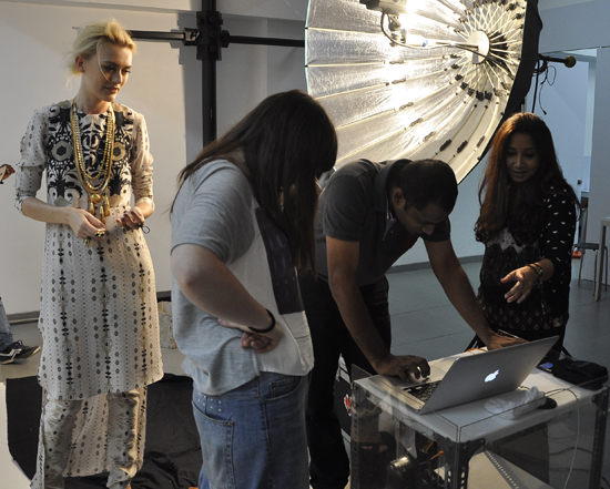 BEHIND THE SCENES OF PAYAL SINGHAL SS14 SHOOT