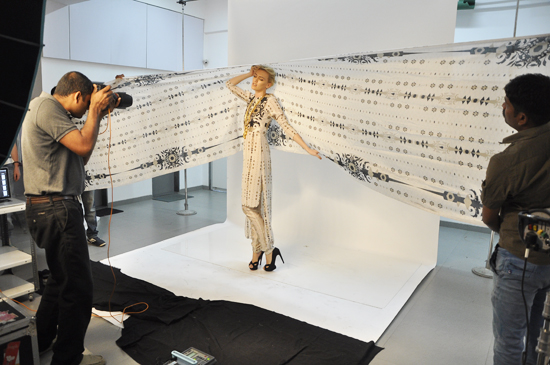 BEHIND THE SCENES OF PAYAL SINGHAL SS14 SHOOT
