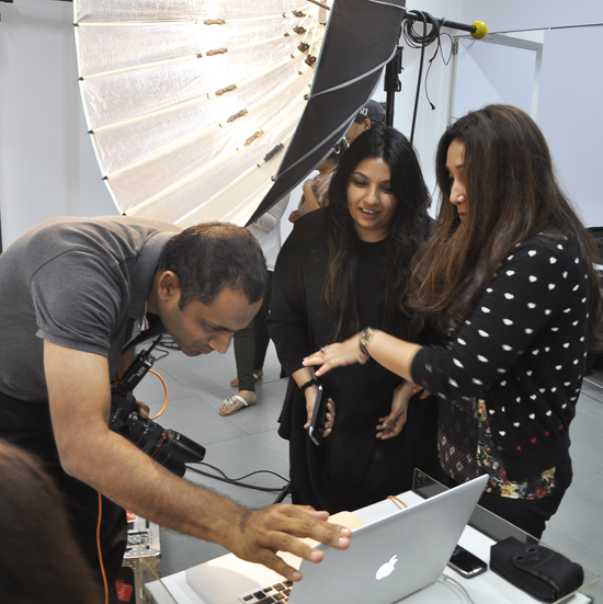 BEHIND THE SCENES OF PAYAL SINGHAL SS14 SHOOT